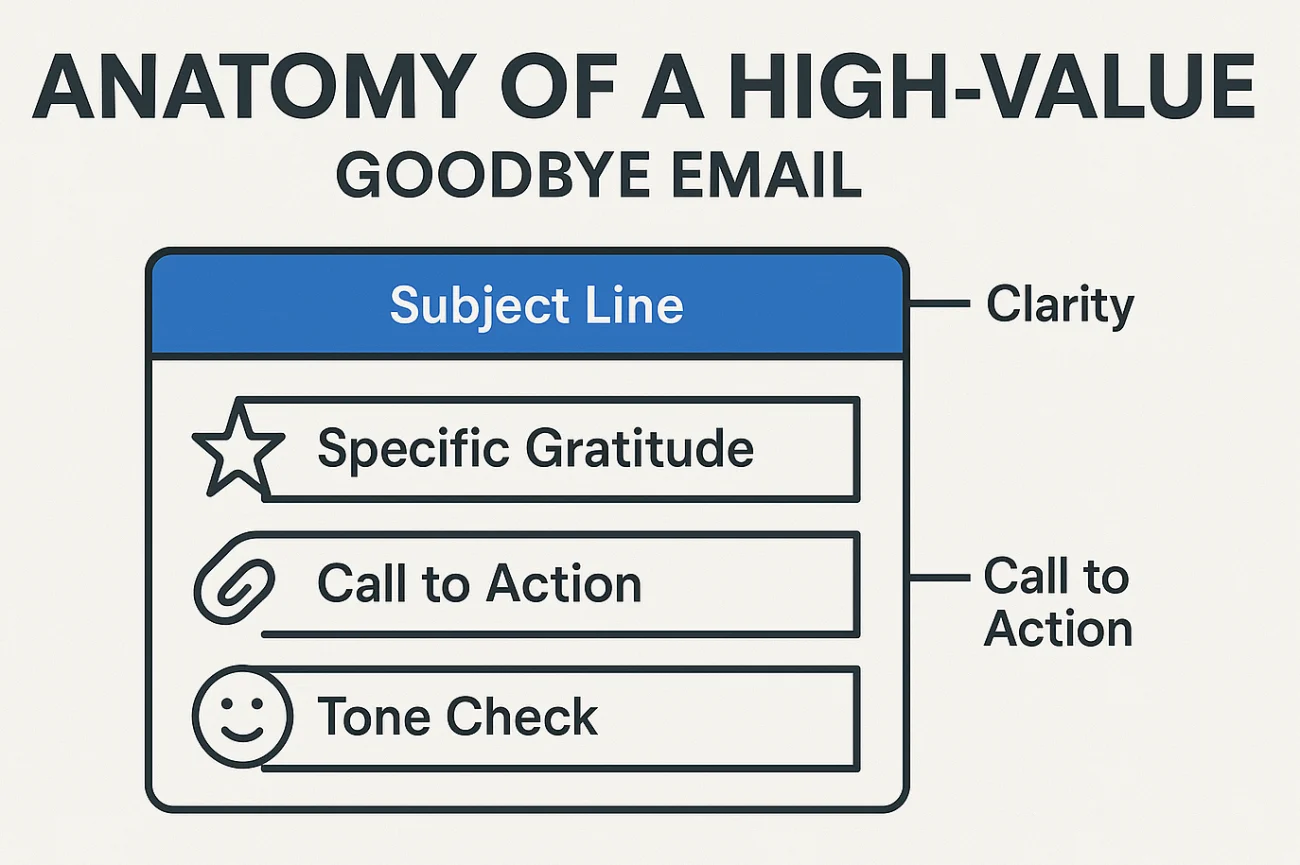Anatomy Of A Perfect Goodbye Email
