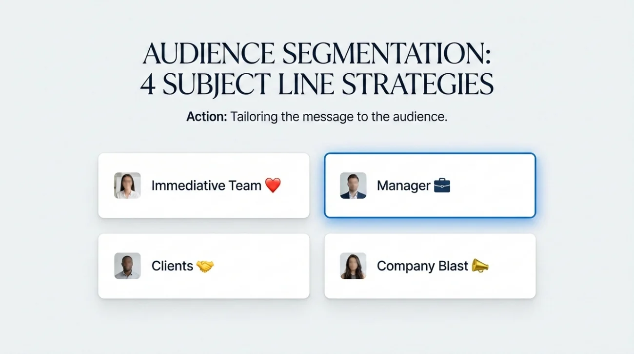 Audience Segmentation Subject Lines