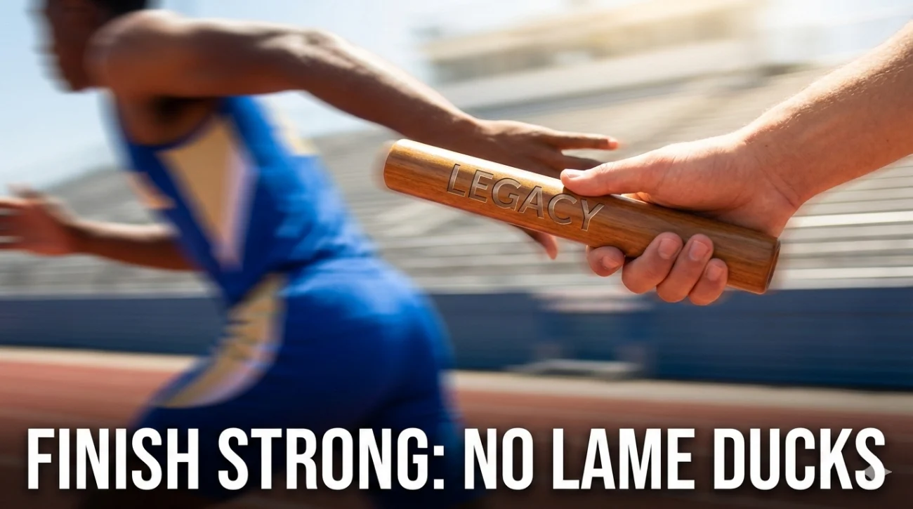 Avoiding Lame Duck Syndrome
