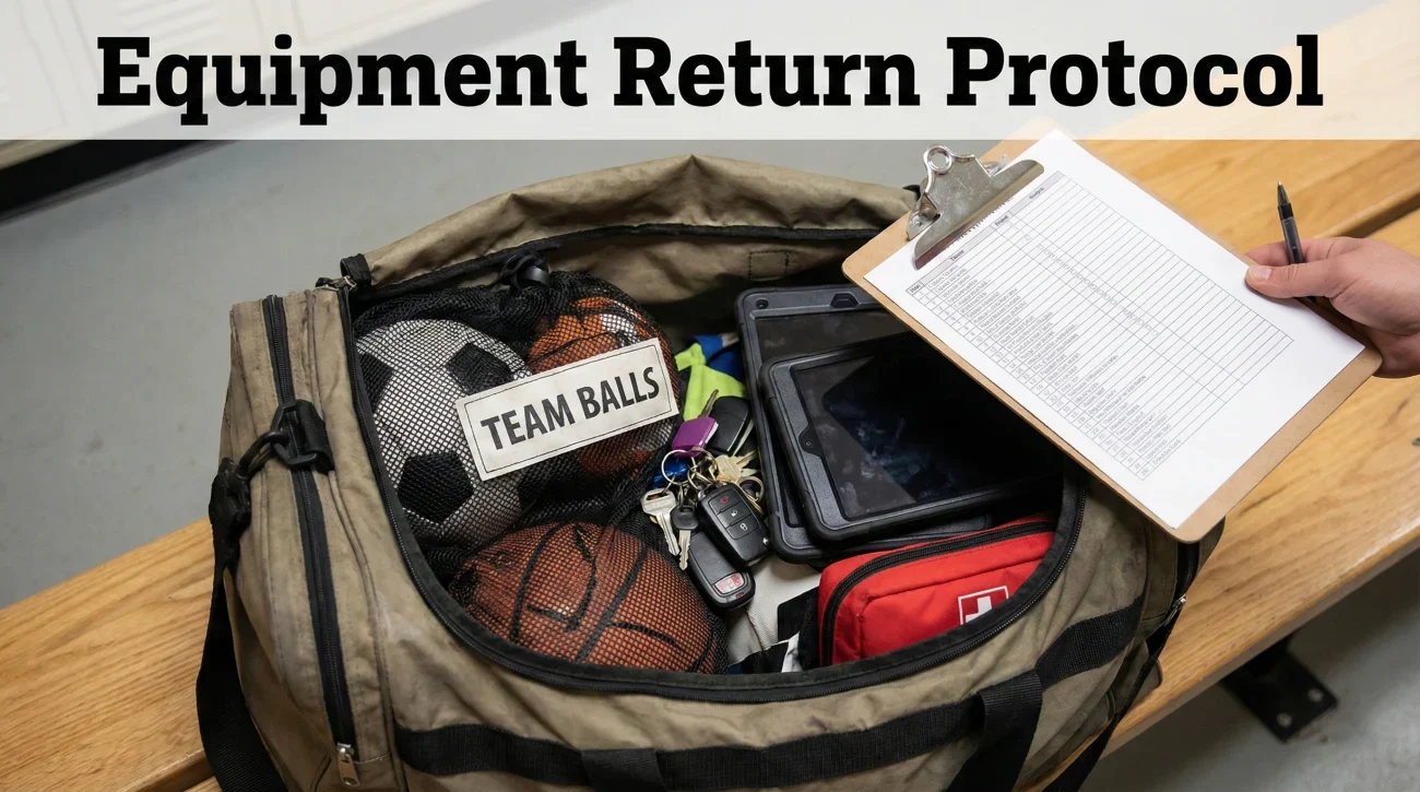 Coach Equipment Return Checklist