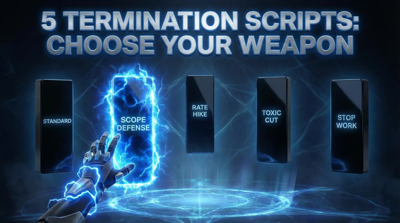 Contractor Termination Scripts - The Arsenal