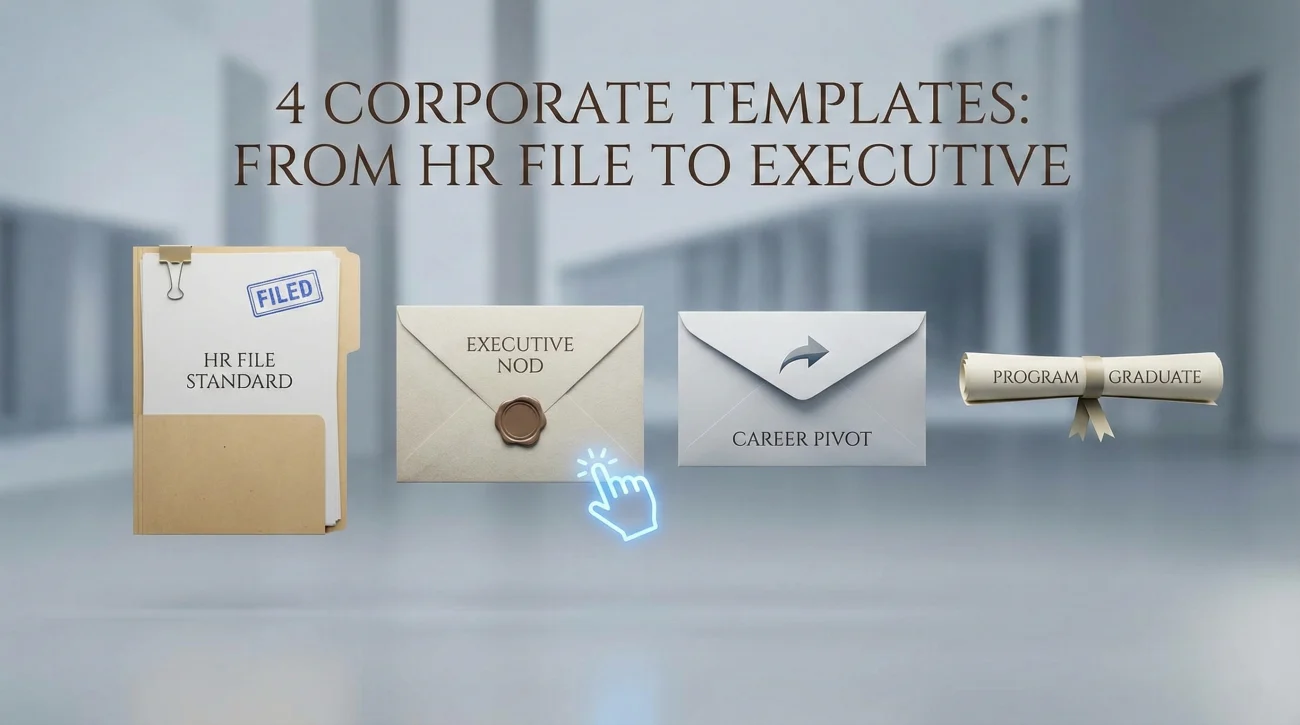 Corporate Thank You Letter Templates