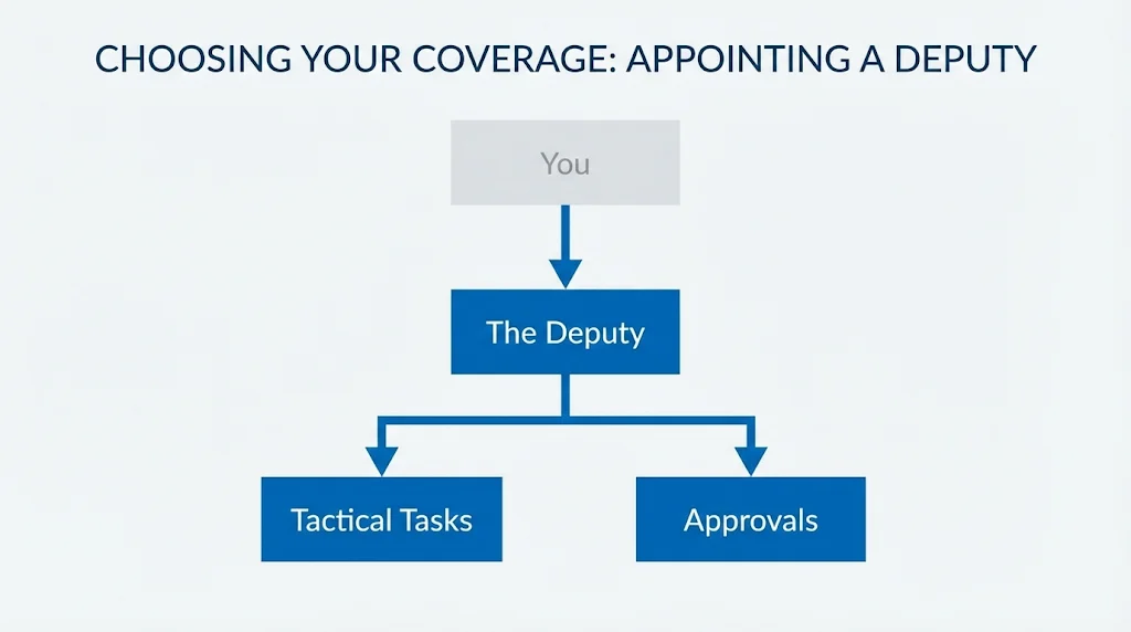 Vacation Handover Email: How to Delegate Before You Fly 2 Coverage Strategy - Appointing A Deputy