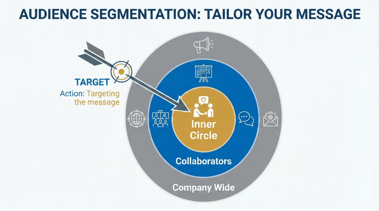 Resignation Email to Coworkers: 7 Friendly Goodbye Examples to Announce You're Leaving 2 Coworker Email Segmentation - Inner Vs Outer Circle