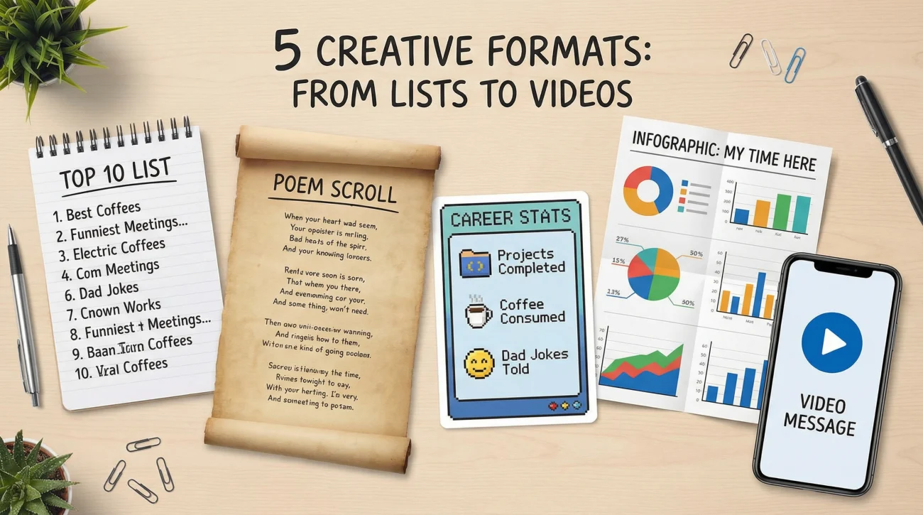 Creative Goodbye Formats Collection