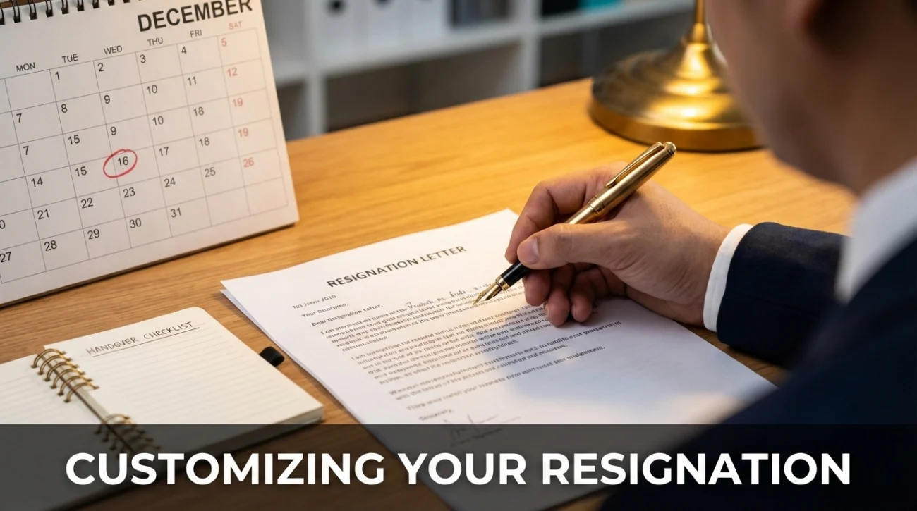 Customizing Resignation Letter Strategy