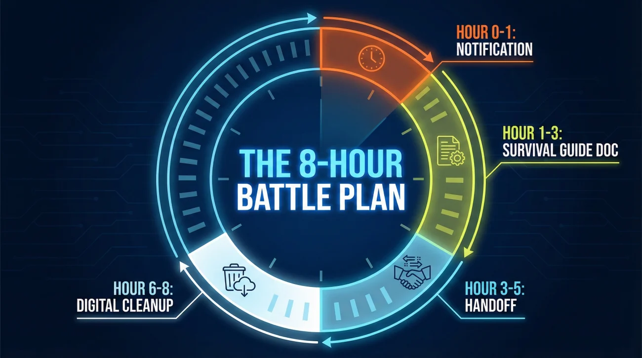 Eight Hour Resignation Triage Plan