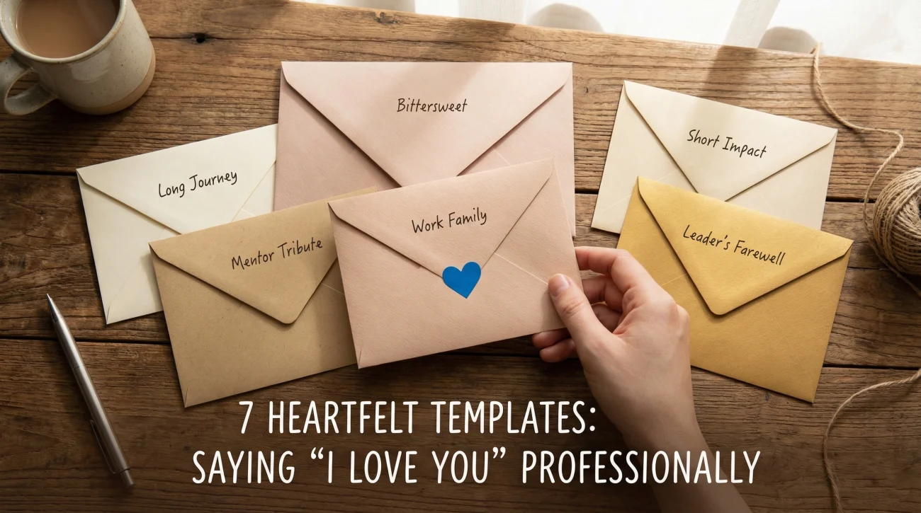 Emotional Goodbye Templates Collection