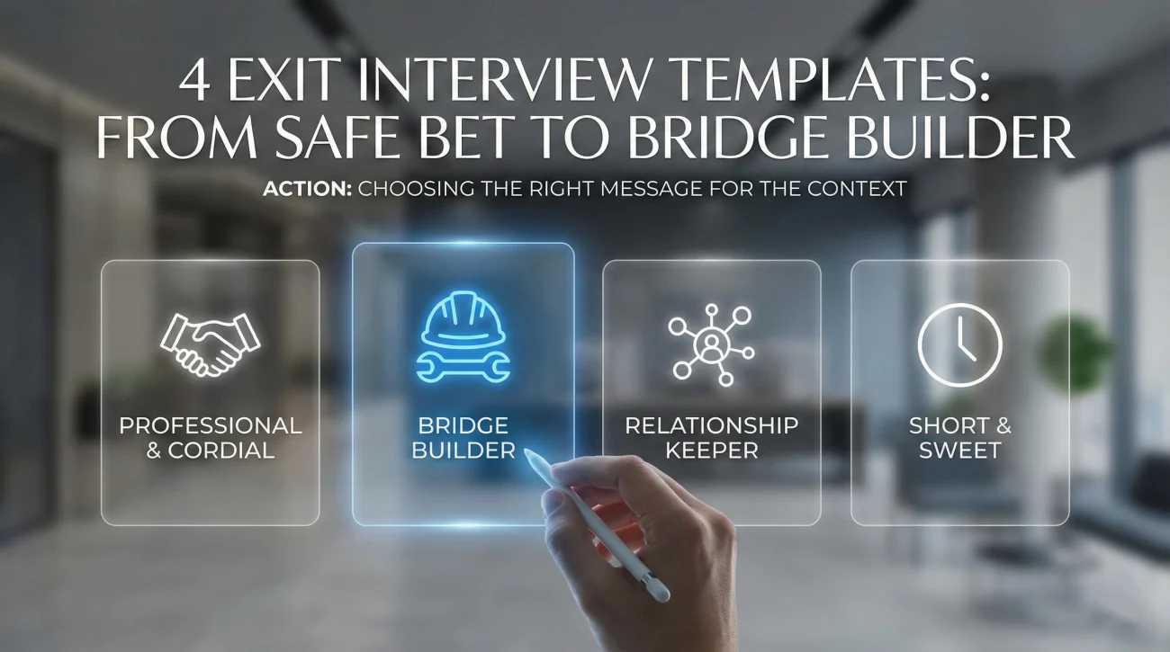 Exit Interview Thank You Templates