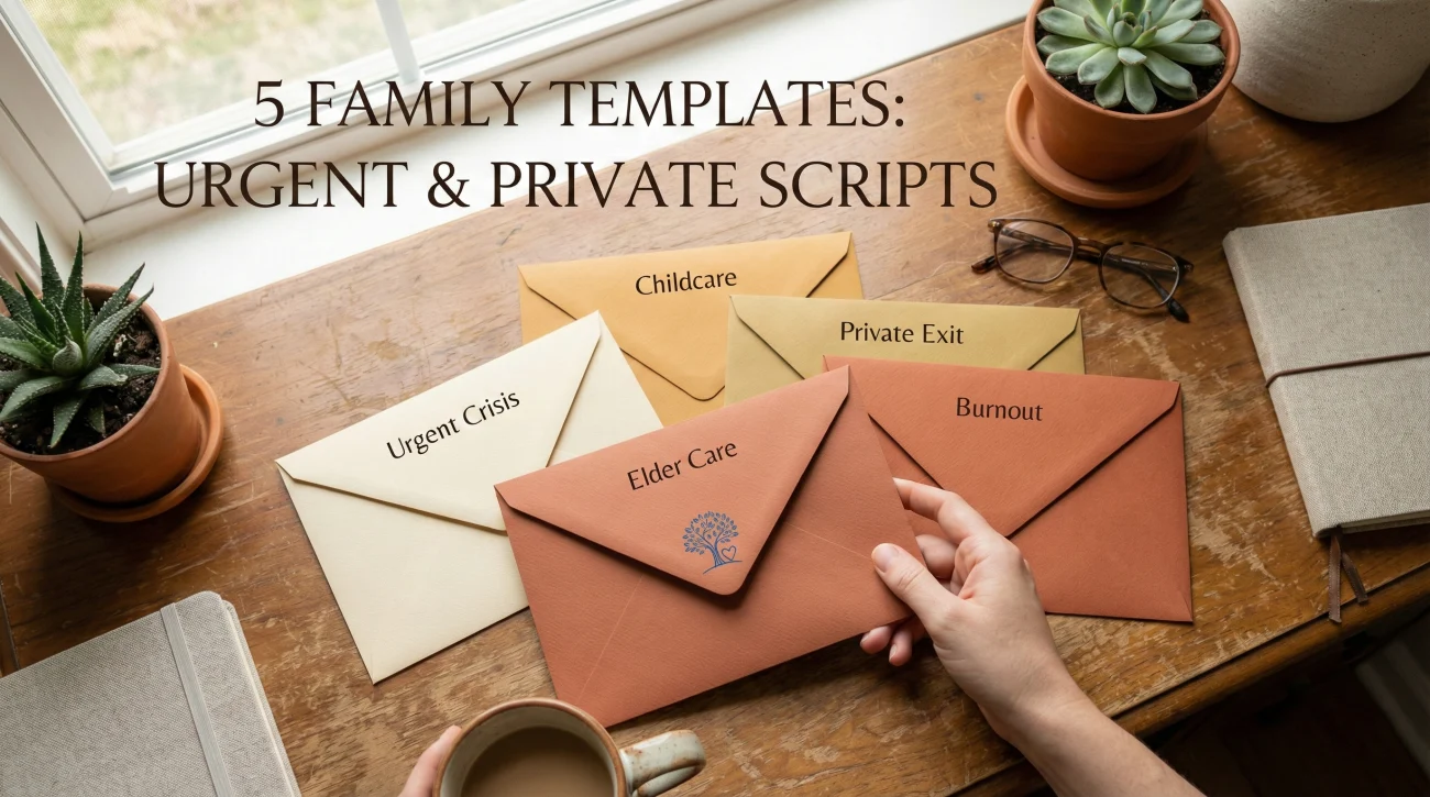Family Resignation Templates Collection