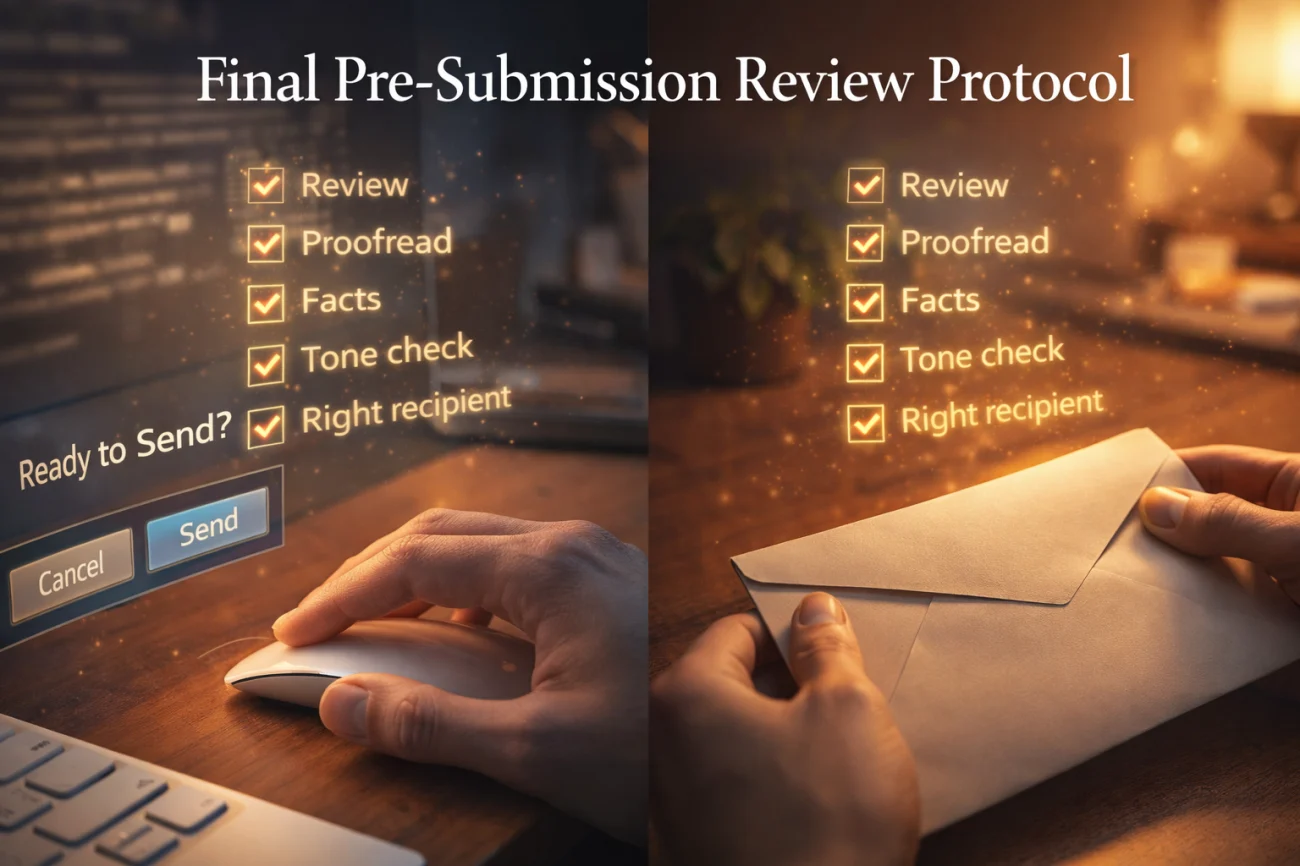 Final Review Before Sending