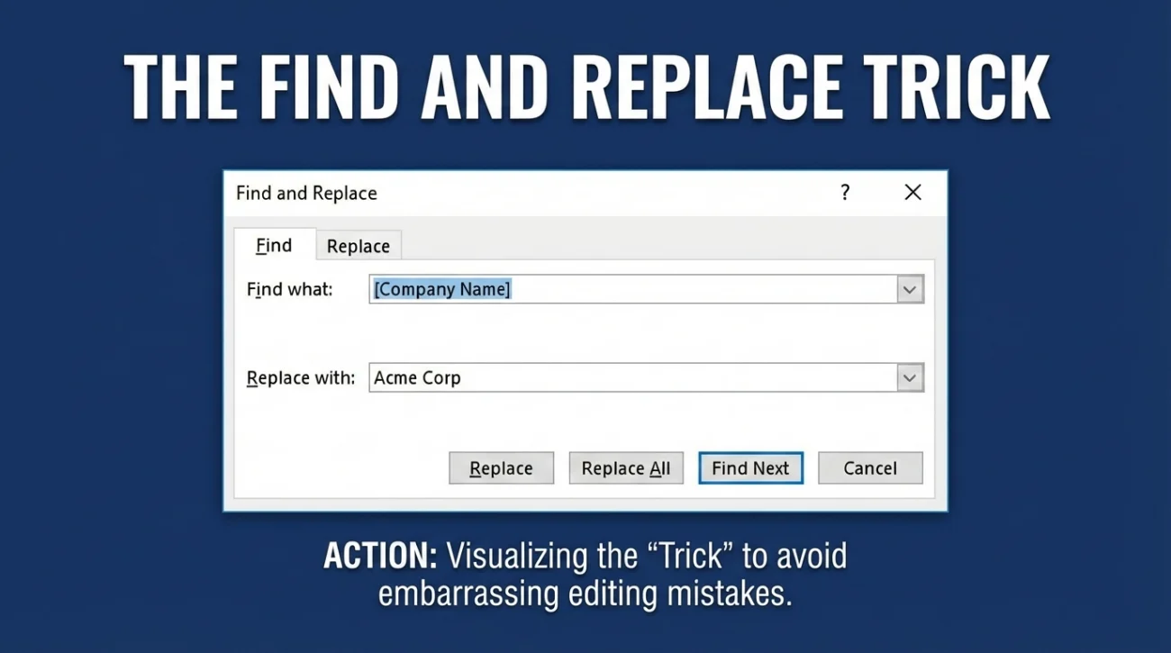 Resignation Letter Word Templates: Download & Edit in Seconds 3 Find And Replace Tool In Word