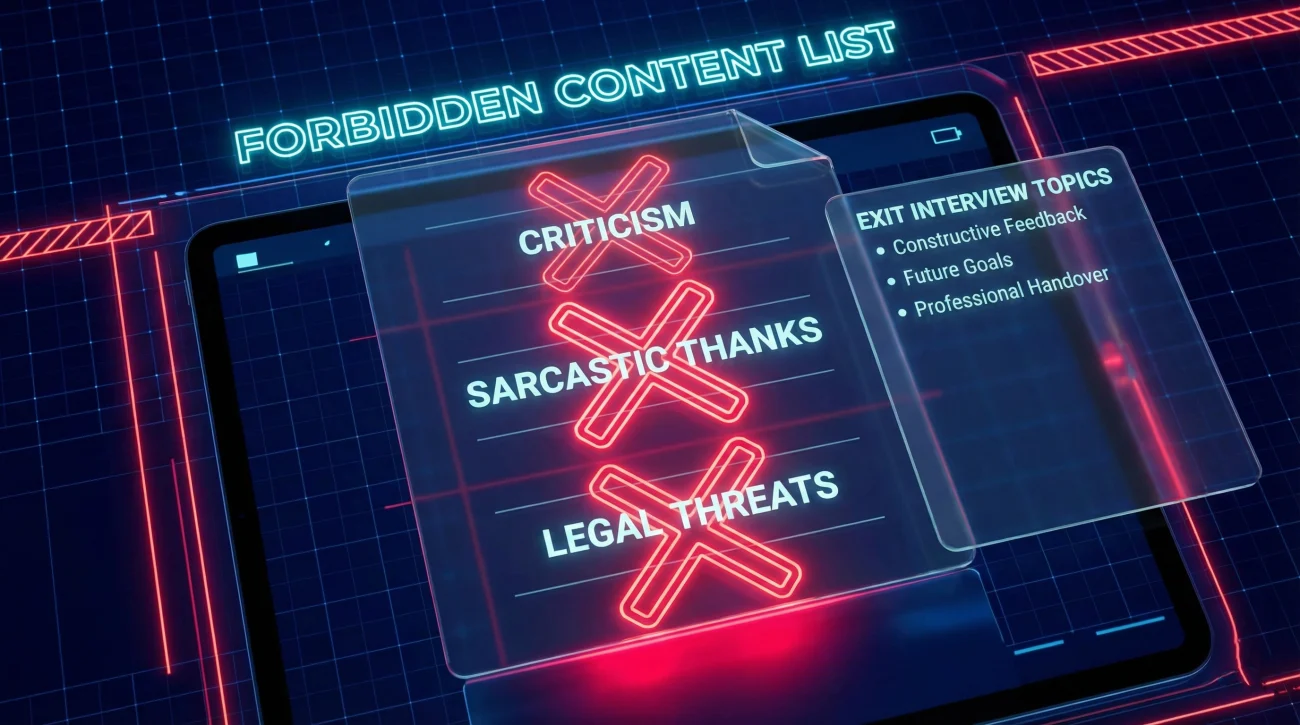 Forbidden Content List