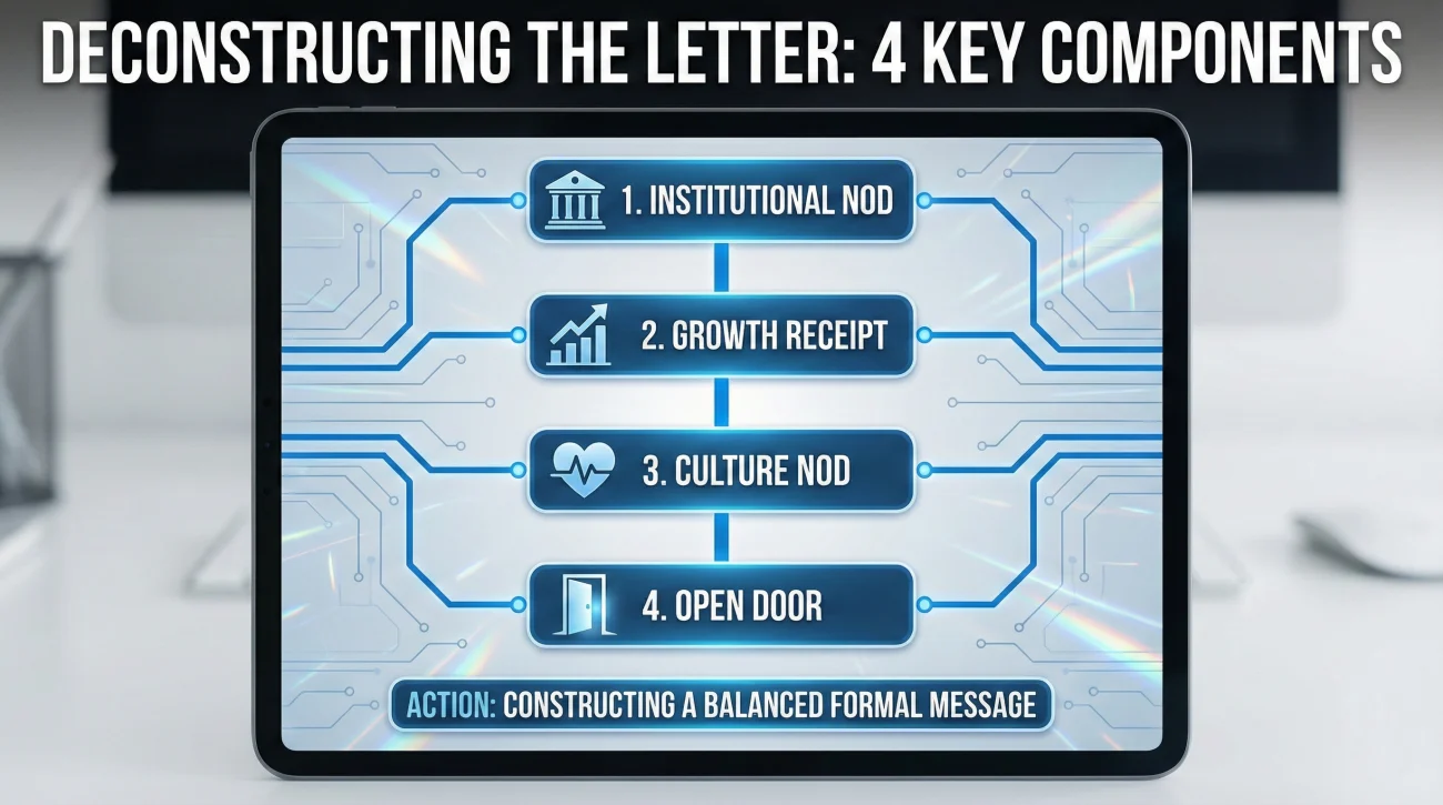 Formal Letter Components Structure