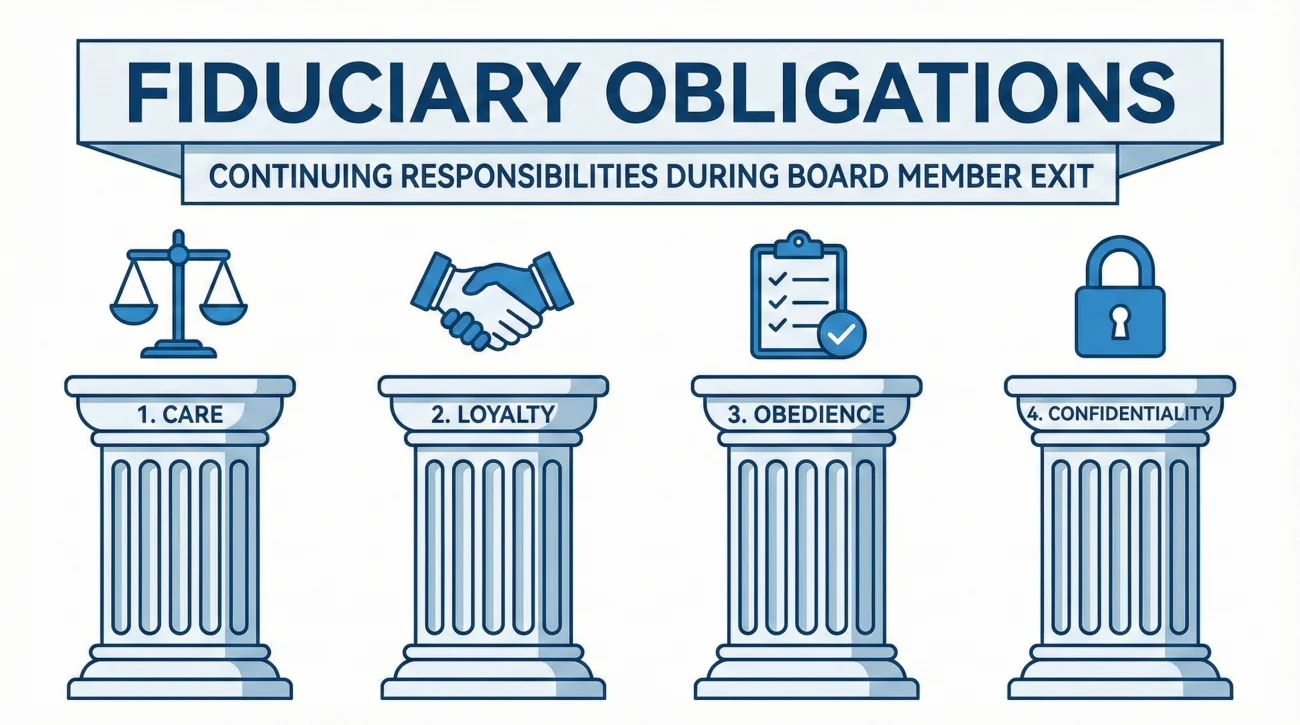 Board Member Resignation Letter: Stepping Down Formally 2 Four Fiduciary Duties Of Resigning Board Member