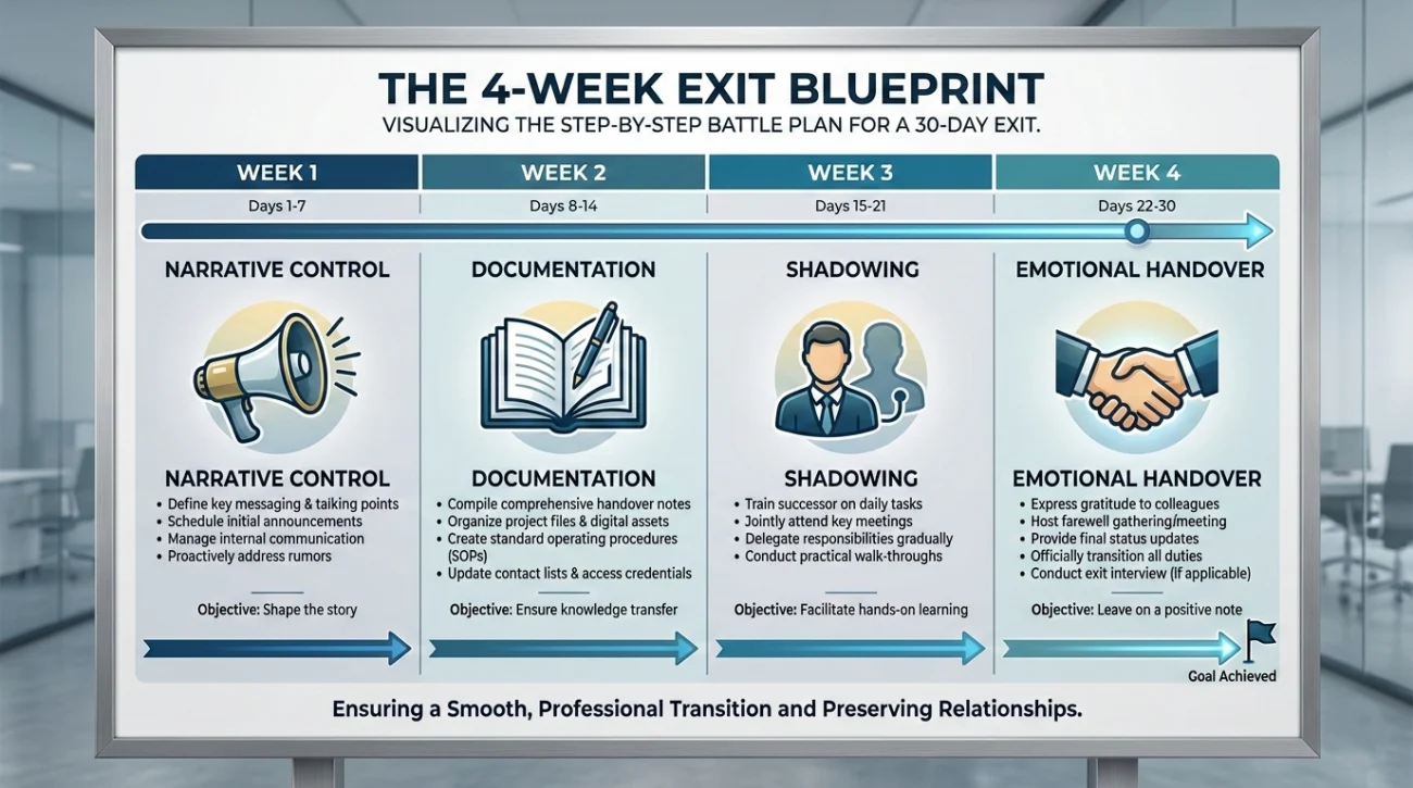 Four Week Resignation Roadmap