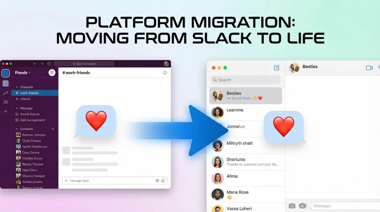 Goodbye Email to Your Work Bestie: Samples for Your "Work Spouse" 5 Friendship Migration - Moving Platforms