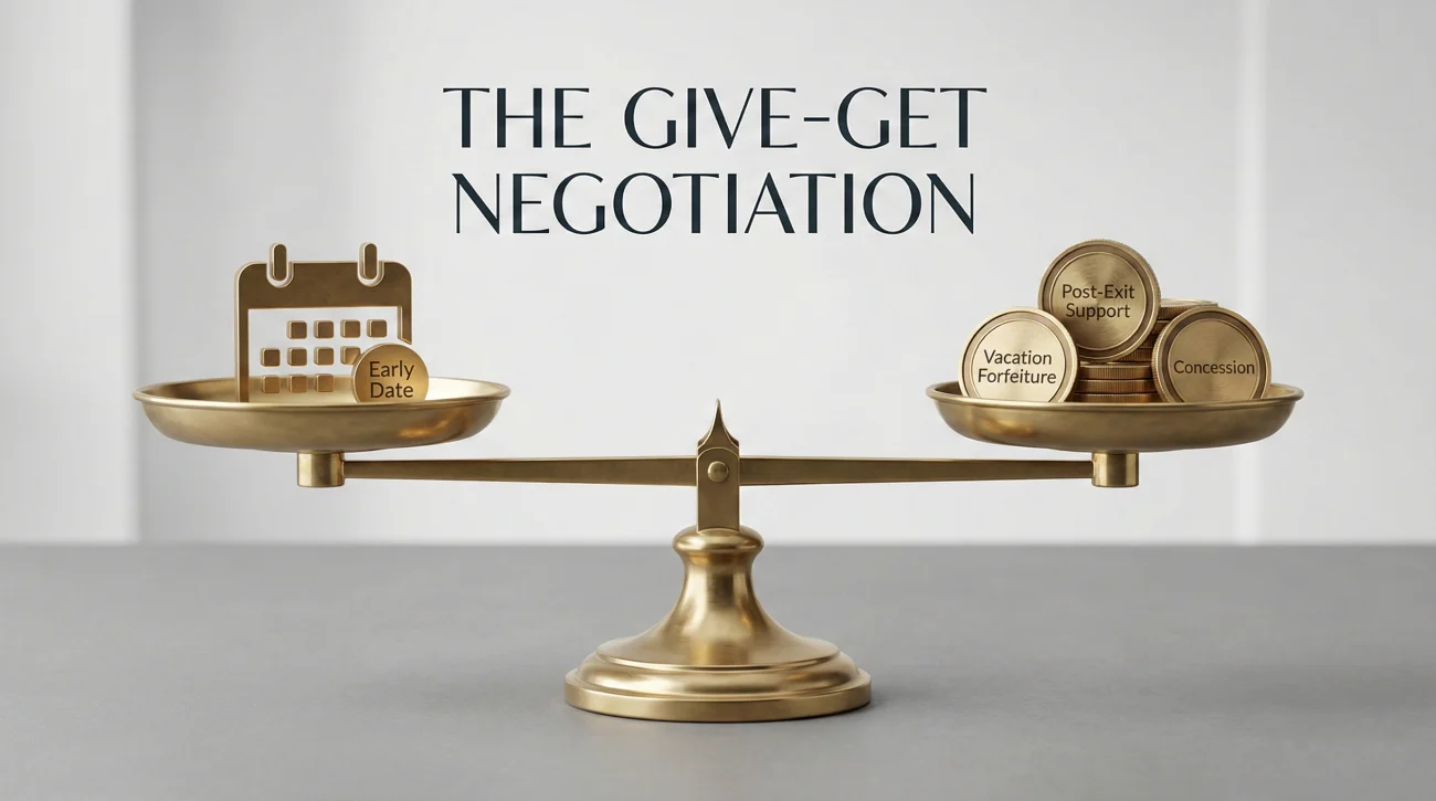 Resignation Letter: How to Request an "Early Release" (Waive Notice) 4 Give Get Negotiation Balance