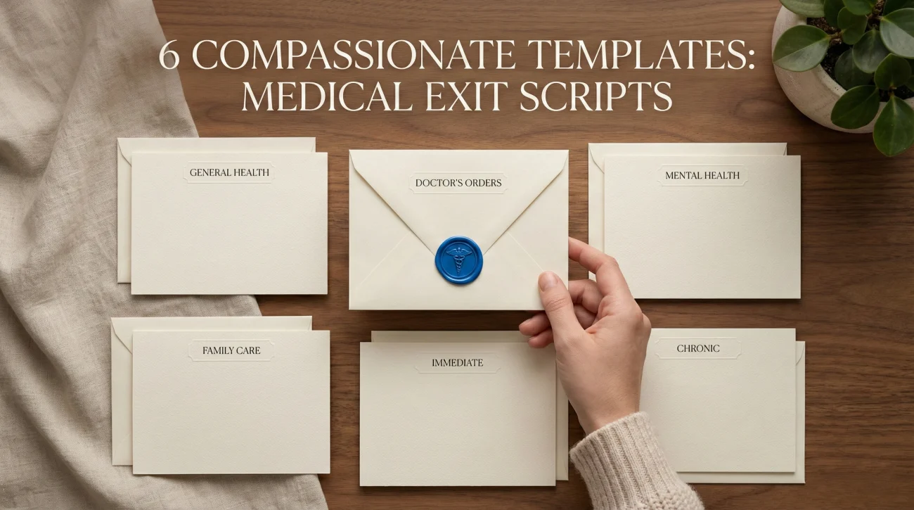 Health Resignation Templates Collection - 6 Scenarios