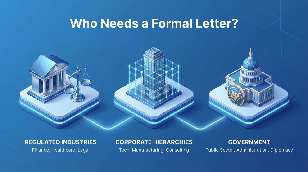 Formal Resignation Letter: HR-Approved Samples for Corporate Jobs 2 Industries Requiring Formal Resignation Letters