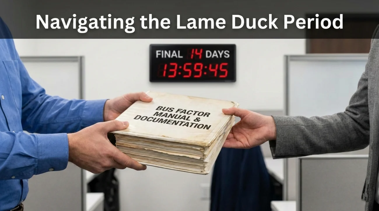 Two Weeks Notice Resignation Letter: The #1 Safe Template for HR 5 Lame Duck Period Strategy