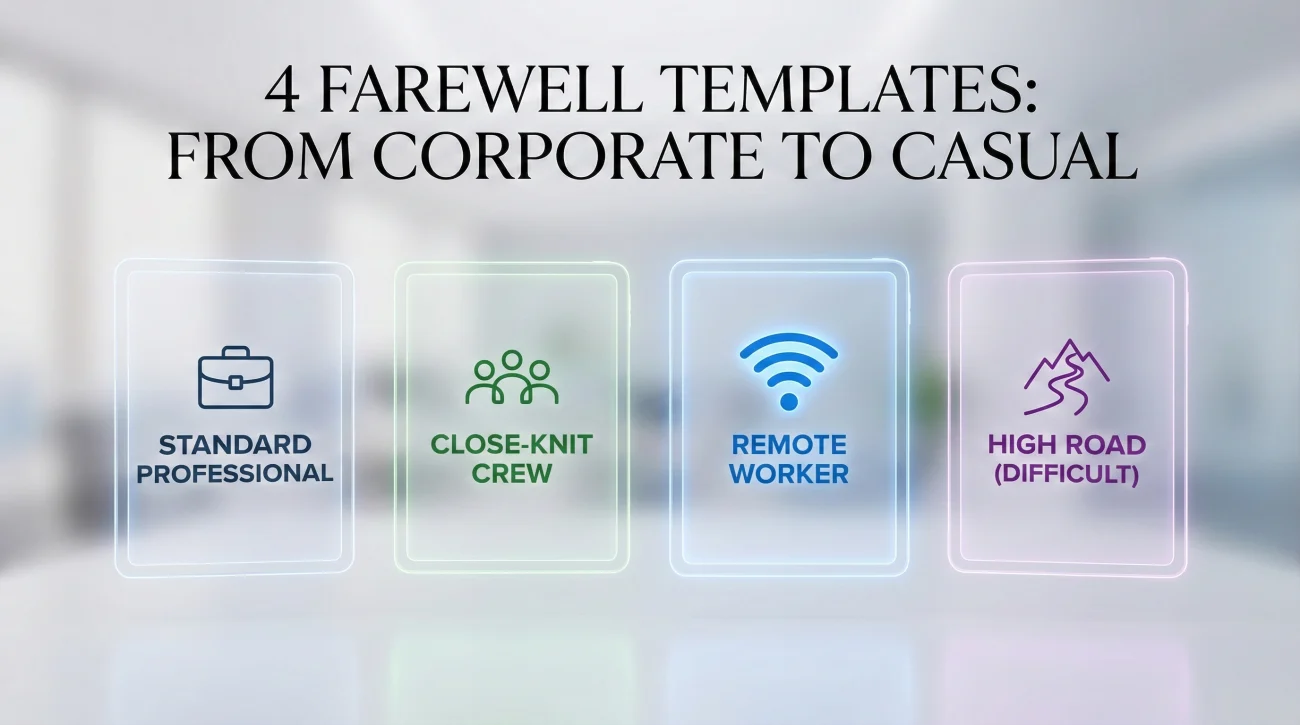 Last Working Day Email to Team: "Today is My Last Day" 4 Last Day Email Templates Collection