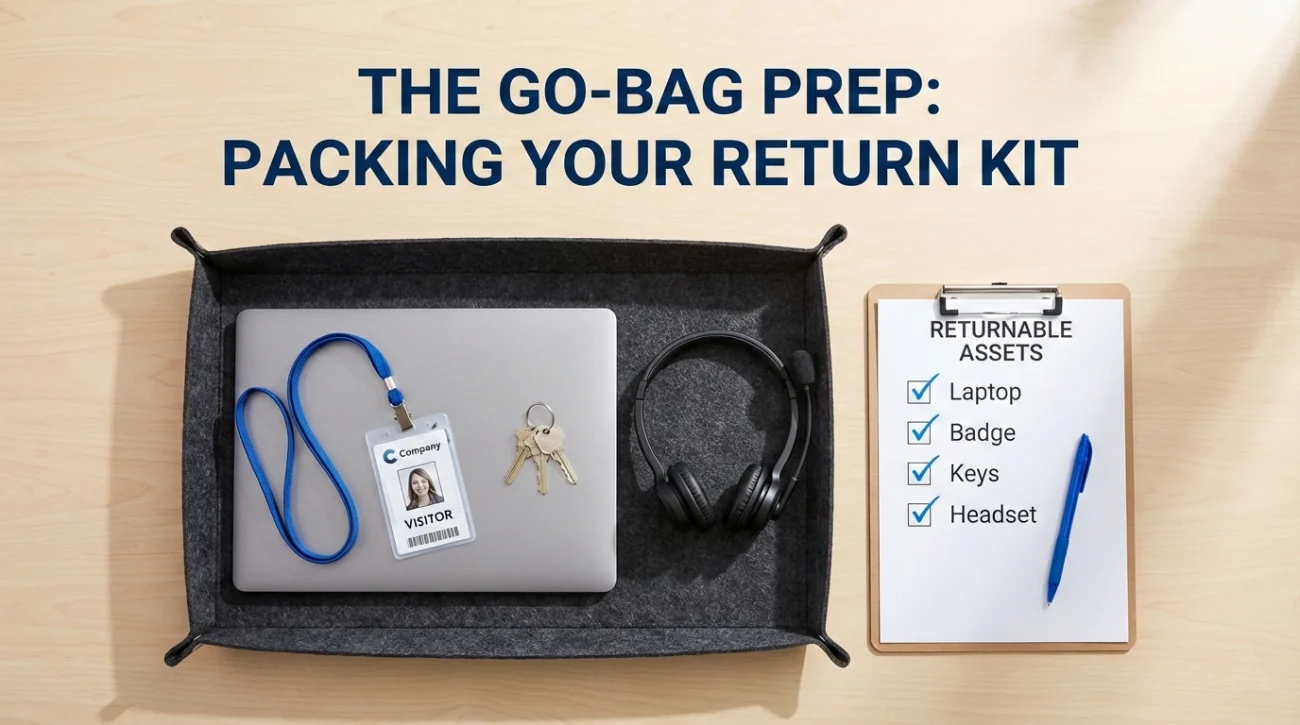 Last Day Go Bag Preparation