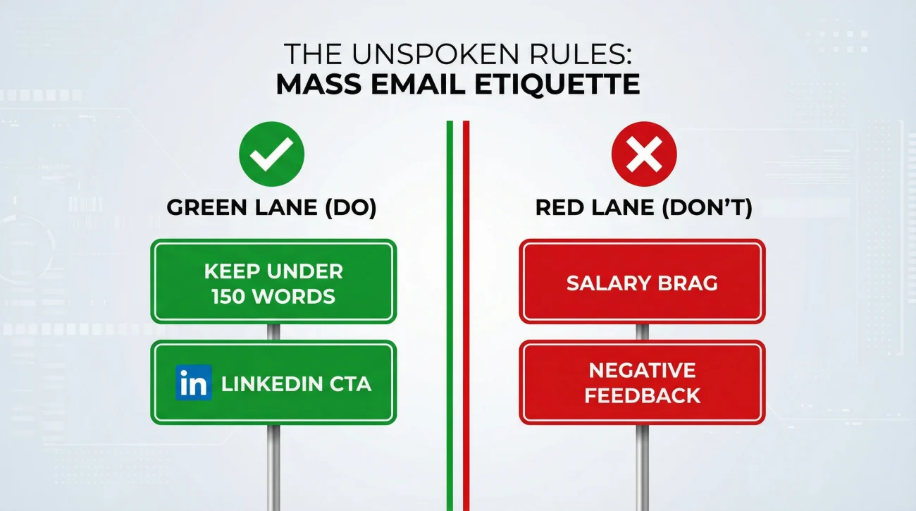 Mass Email Rules - Do's And Don'ts