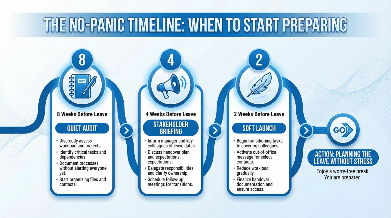 Maternity Leave Timeline - 8 Week Plan