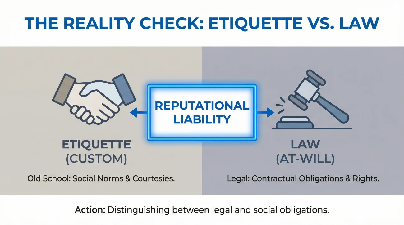 Notice Period Reality - Etiquette Vs Law