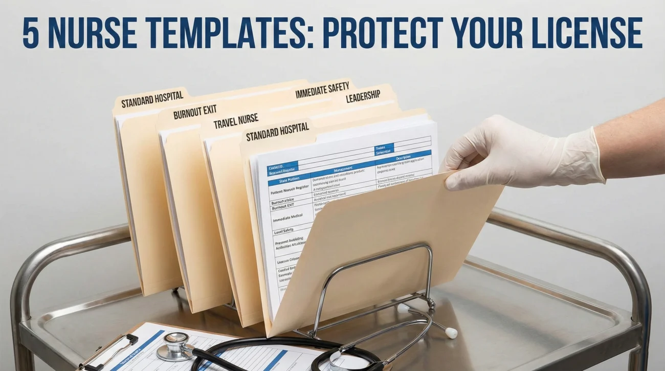 Nurse Resignation Templates Collection