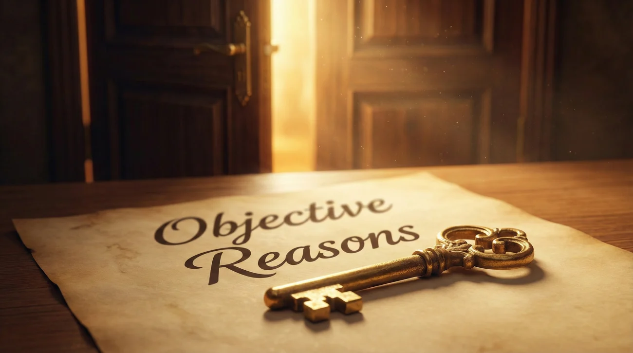 Objective Reasons Open Doors