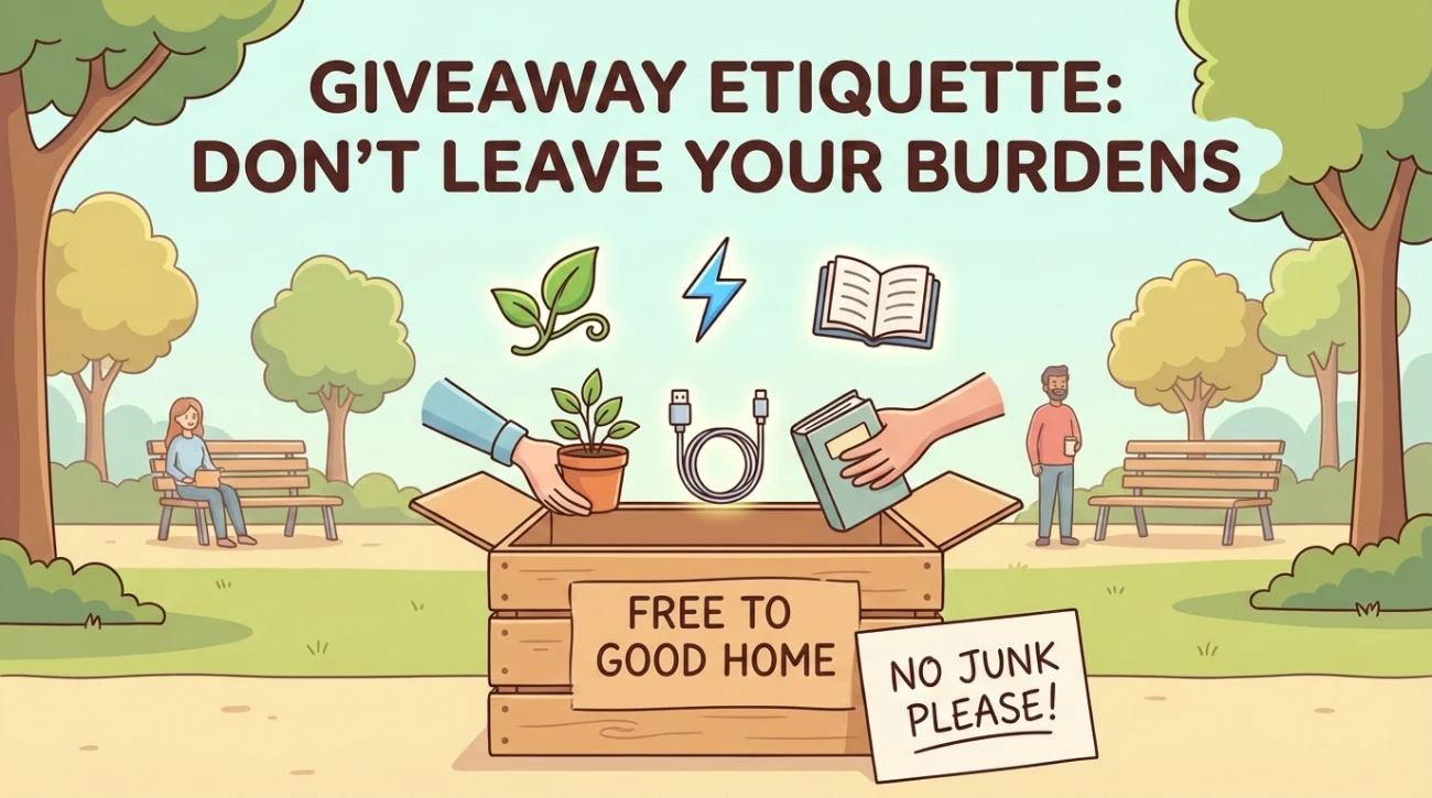 Office Giveaway Etiquette