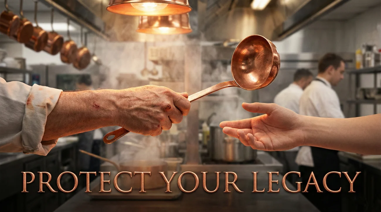 Chef Resignation Letter: Head Chef & Kitchen Staff Templates 5 Passing The Culinary Torch Concept