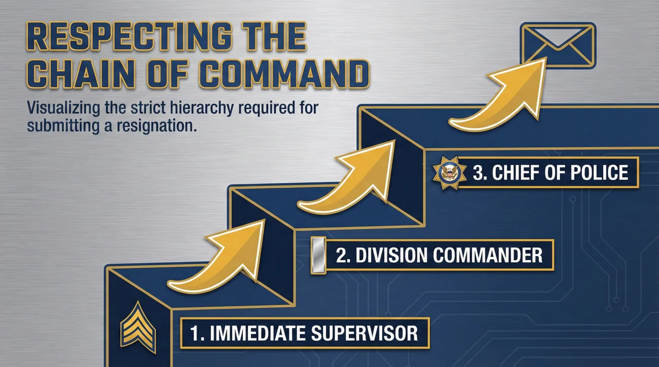 Police Officer Resignation Letter: Department Withdrawal Process 2 Police Chain Of Command Resignation