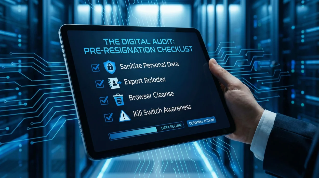 Pre-Resignation Digital Audit Checklist