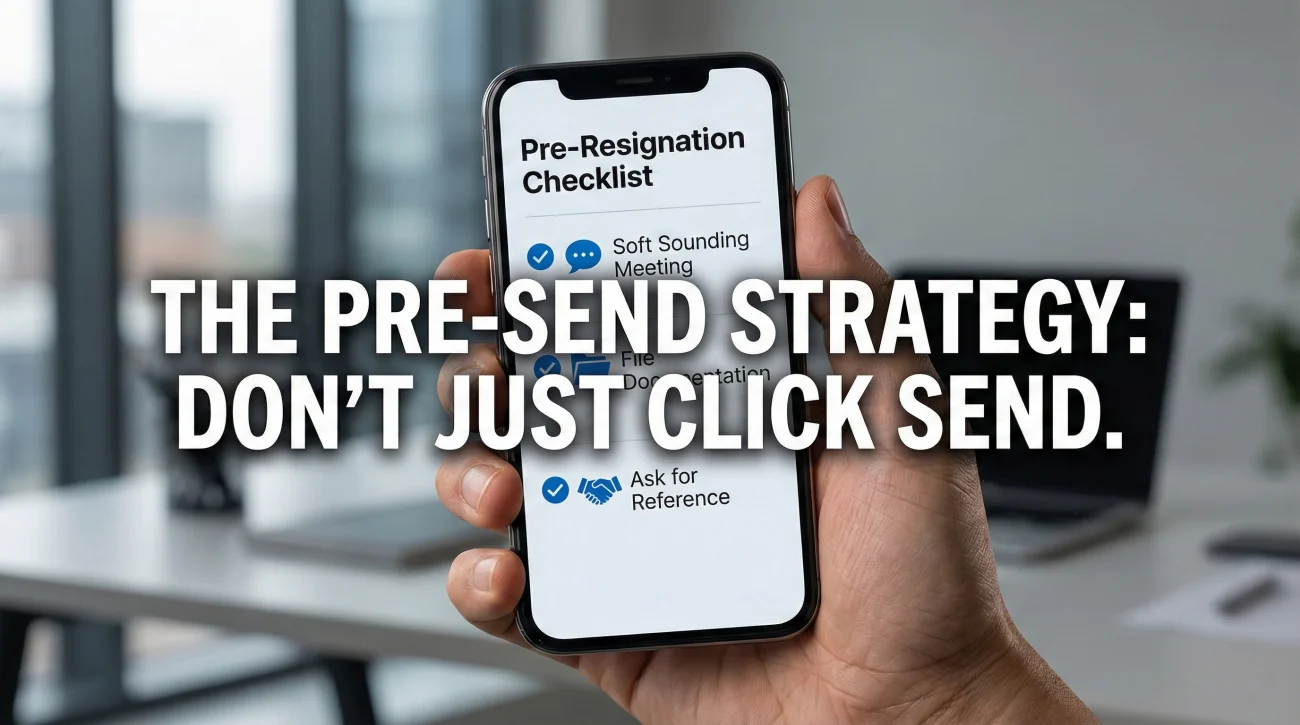 Pre-Resignation Strategy - The Soft Sounding