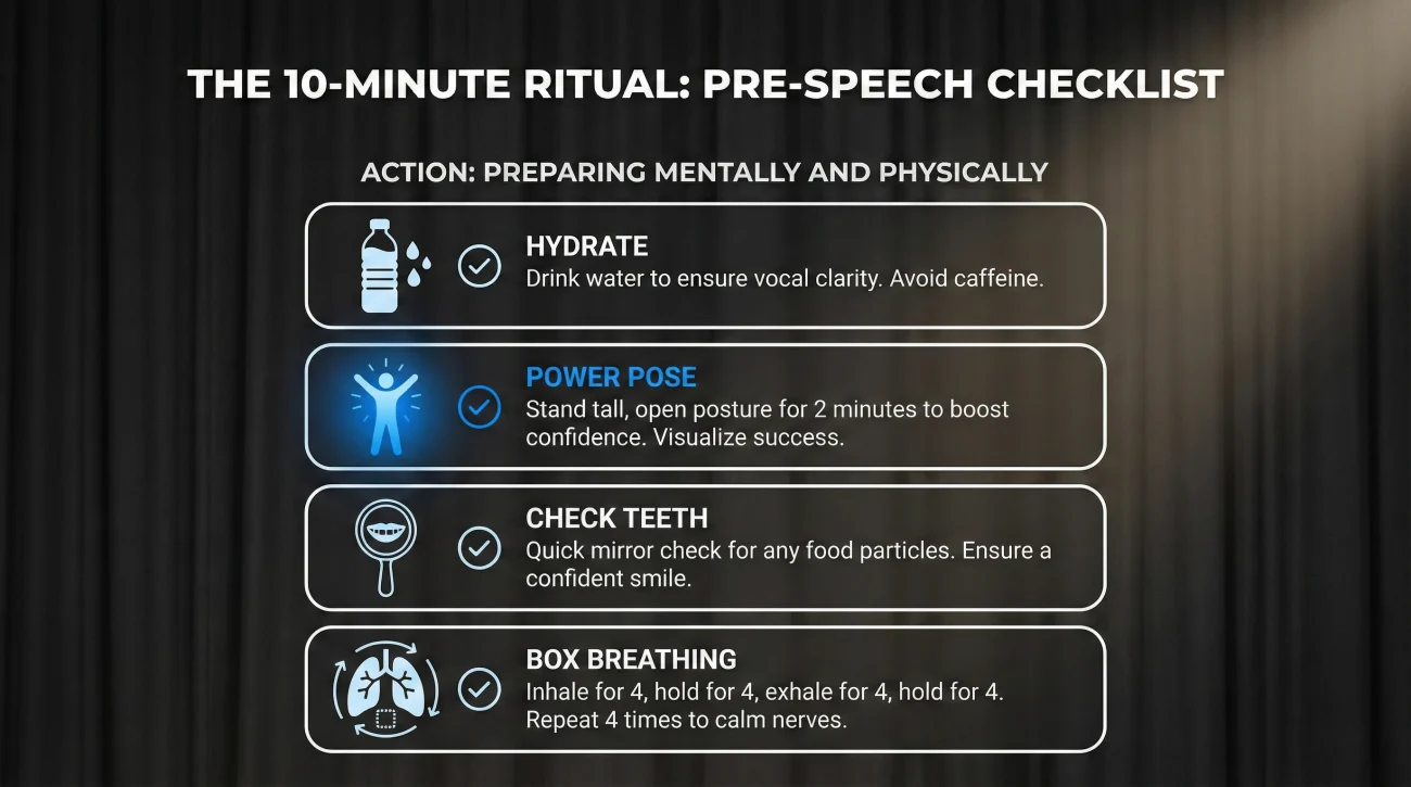 Farewell Speech Samples: What to Say at Your Going-Away Party 5 Pre-Speech Ritual - 10 Minute Prep