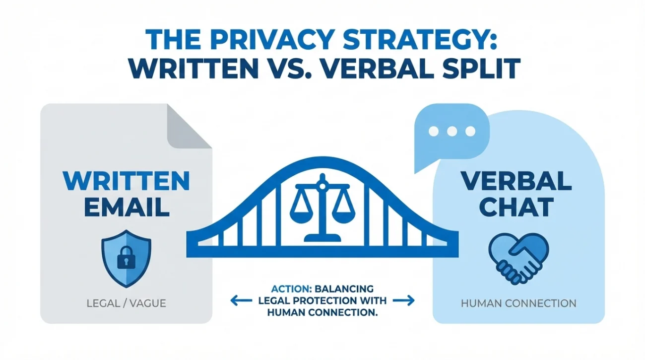 Privacy Strategy - Written Vs Verbal Communication