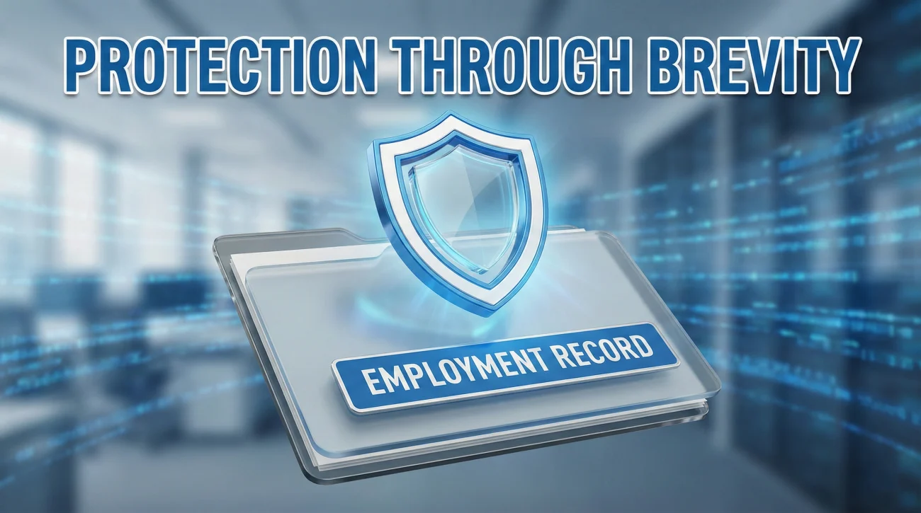 Protection Through Brevity In Resignation