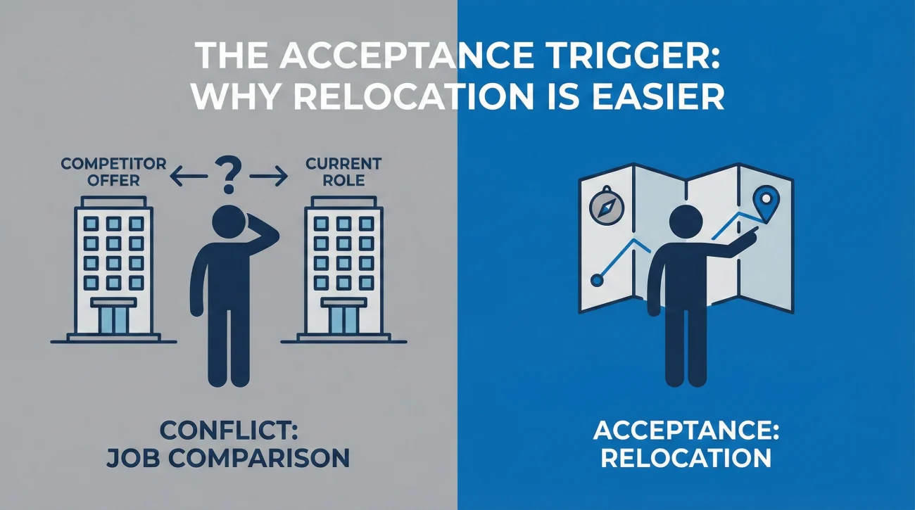 Psychology Of Relocation - Acceptance Vs Comparison