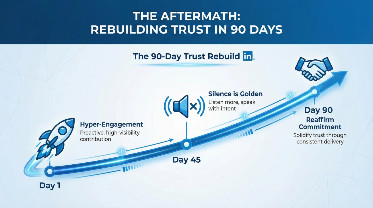 How to Withdraw a Resignation Email (Oops, I Changed My Mind) 5 Rebuilding Trust - The 90 Day Plan