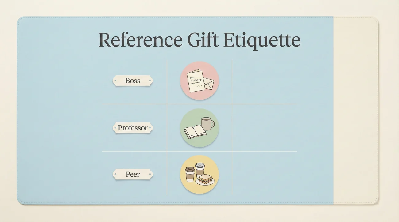 Thank You Email for Writing a Reference Letter 3 Reference Gift Etiquette Guide