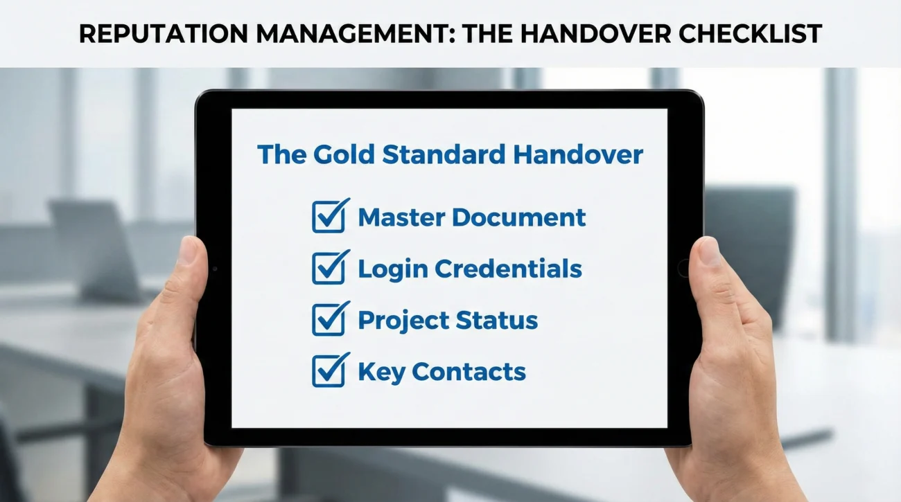 Reputation Management - The Gold Standard Handover