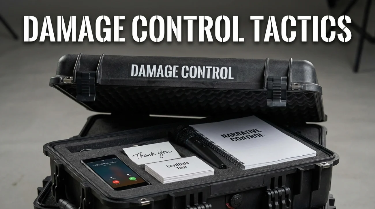 Resignation Damage Control Tactics