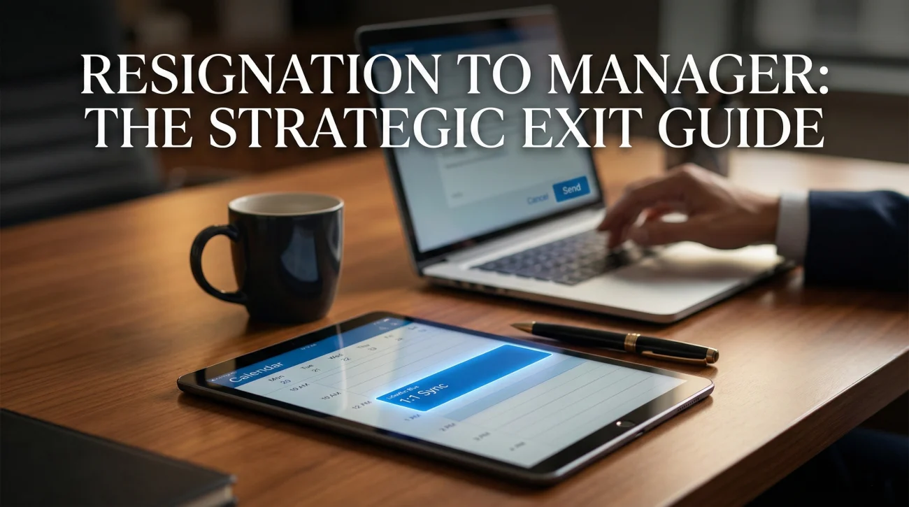 Resignation Email To Manager - The Strategic Exit Guide