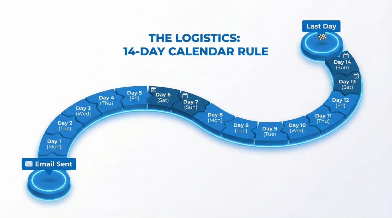 Resignation Logistics - 14 Day Rule Calculation