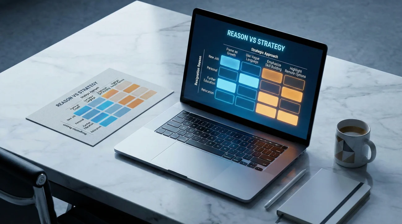 Resignation Reason Vs Strategy Matrix