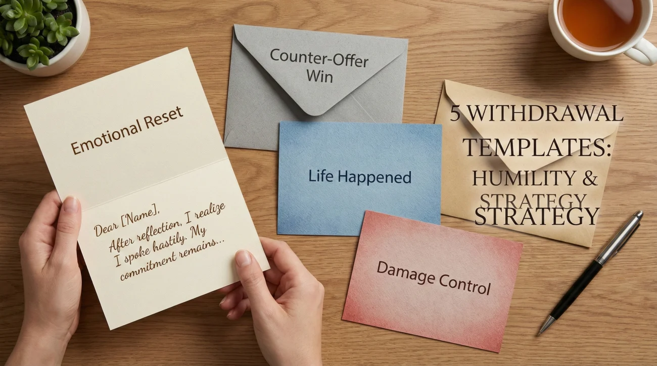 How to Withdraw a Resignation Email (Oops, I Changed My Mind) 4 Resignation Withdrawal Templates Collection