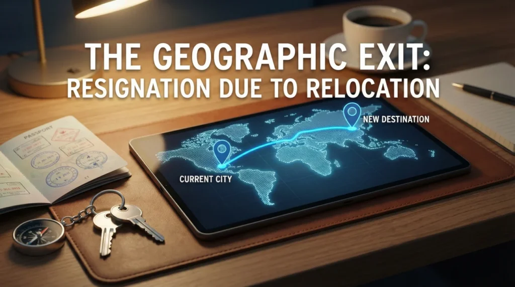 Resigning Due To Relocation - Strategic Geographic Exit